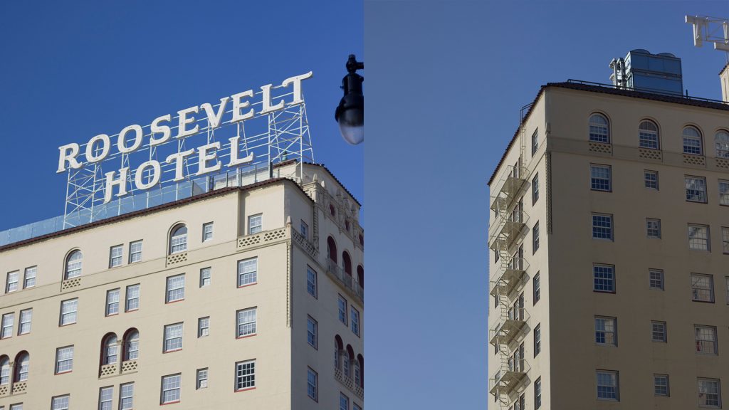 Roosevelt Hotel Hollywood boulevard
